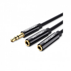 Кабель мультимедийный Jack 3.5mm M to 2X 3.5mm F Stereo Splitter Vention (BBSBY)