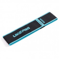 Эспандер LivePro Power Loop LP8414-M чорний, синій Уні M-630x70мм (6951376130270)