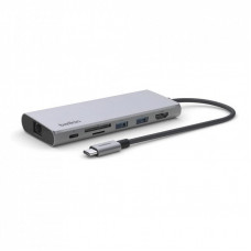 Концентратор USB-C 7in1 Ethernet Multiport Dock Belkin (INC009BTSGY)