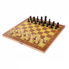 Настольная игра A-Toys 3 в 1 шахматы, шашки, нарды (623A)