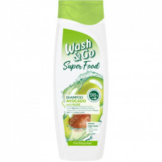 Шампунь Wash&Go Super Food с авокадо и алоэ вера 400 мл (8008970053080)