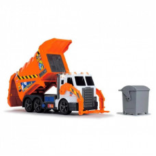 Спецтехника Dickie Toys Мусоровоз с контейнером и подъемником, со звук. и свет. эффе (1137000)