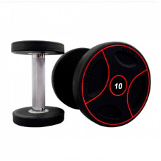 Гантель Stein з поліуретановим покриттям 10 кг (DB3110-10)