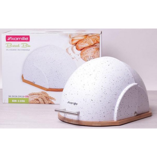 Хлібниця Kamille Breadbasket Marble 36.5х26.5см (109614)