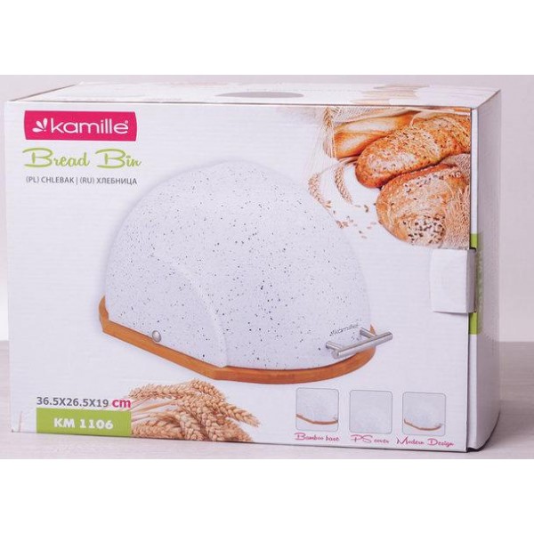 Хлібниця Kamille Breadbasket Marble 36.5х26.5см (109614)