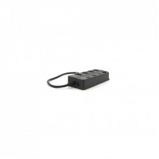 Концентратор Voltronic USB 3.0 to 4xUSB with LED buttons black (YT-3H4A)