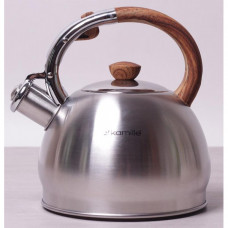 Чайник Kamille Whistling Kettle 2л з нержавіючої сталі зі свистком (55714)