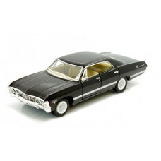 Детская коллекционная машинка Chevrolet Impala KT5418W инерционная (Чёрный)