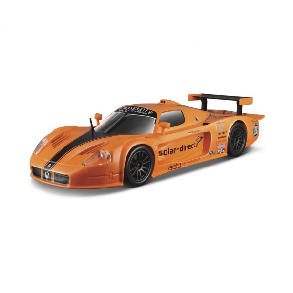 Детская автомодель MASERATI MC12 Bburago 18-21078 оранжевый, 1:24