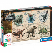 Пазл Clementoni Jurassic World. New 104 элемента (27179)