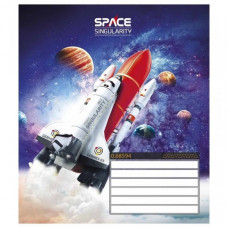 Тетрадь ученическая "Space singularity" 024-3384L-2 в линию, 24 листов