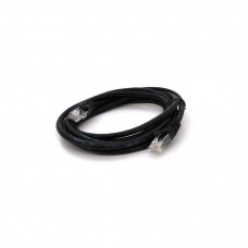 Патч-корд 1м, UTP, Cat.6, RJ45, CU, black Ritar (PCR-CU6/1Bk)