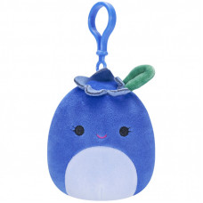 Мягкая игрушка Squishmallows на клипсе – Черника Блуби 9 см (SQCP00147)