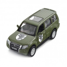 Машина TechnoDrive Автомодель серии Шевроны Героев - Mitsubishi Pajero 4WD Tubro - 93 ОМБр (250283M)
