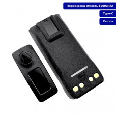 Аккумуляторная батарея PMNN4809A для рации Motorola R7, R7a с type-c (69824)