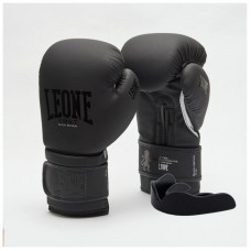 Боксерские перчатки Leone GN059 Black/White 10 унцій (GN059_Bl/White_10oz)