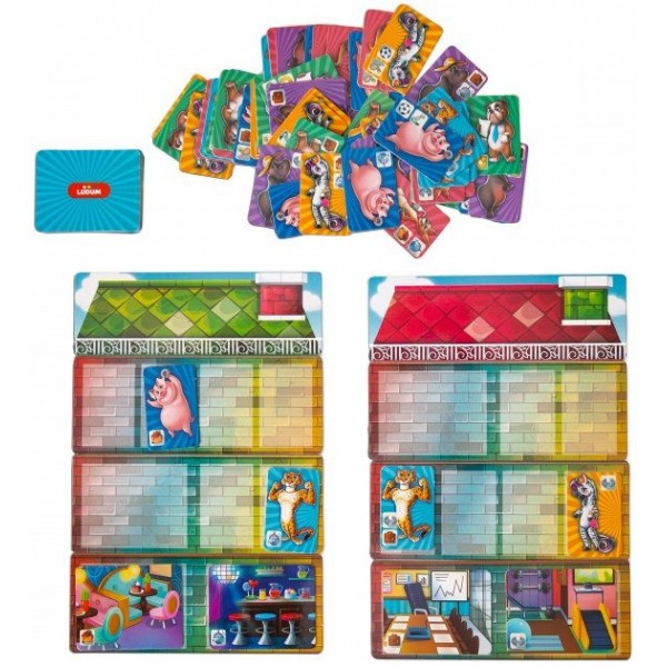Настольная игра "Зооотель" LG2046-56 украинский язык Настольная игра "Зооотель" LG2046-56 украинский язык
