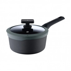 Ковш MasterPro Gastro Reeco з кришкою 16 см 1,3 л (BGMP-8113)