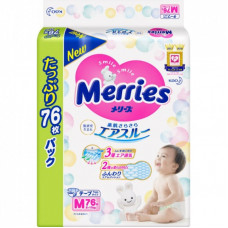 Подгузник Merries для детей M 6-11 кг 76 шт (538862)