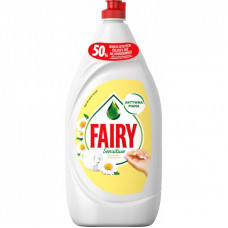 Средство для ручного мытья посуды Fairy Нежные руки Ромашка и Витамин Е 1.35 л (8001090622129)