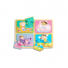 Пазл Melissa&Doug деревянные в футляре "Маленькие принцессы" (MD31365)