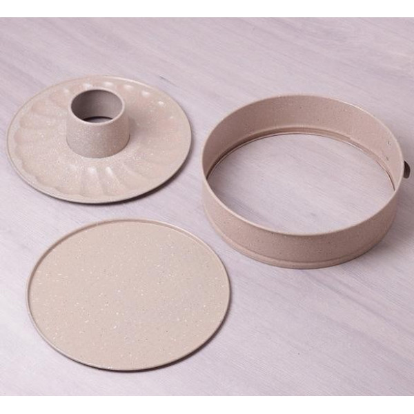 Форма Kamille Marble для випічки роз'ємна Ø26х7см зі змінним дном для кексу (38934)