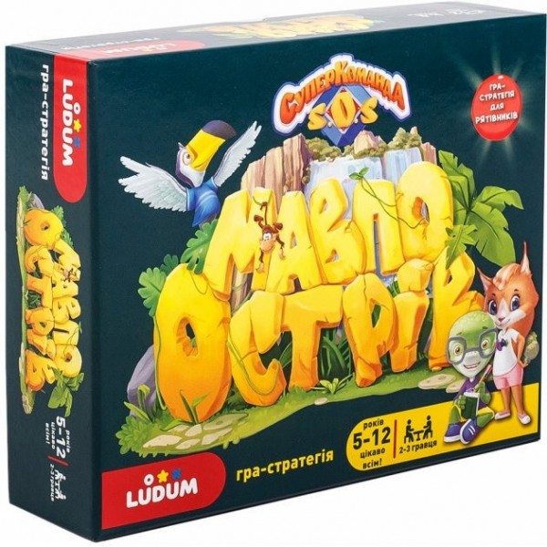 Настольная игра "Остров обезьян" LS3047-51 украинский язык Настольная игра "Остров обезьян" LS3047-51 украинский язык