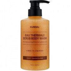 Гель для душа Kundal Eau Thermal Scrub Body Wash Cozy Darjeeling 500 мл (8809809428662)