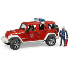 Спецтехника Bruder Джип пожарный Wrangler Unlimited Rubicon + фигурка (02528)