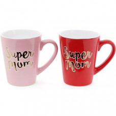 Кружка керамічна "Super Mom" 340мл (110154)