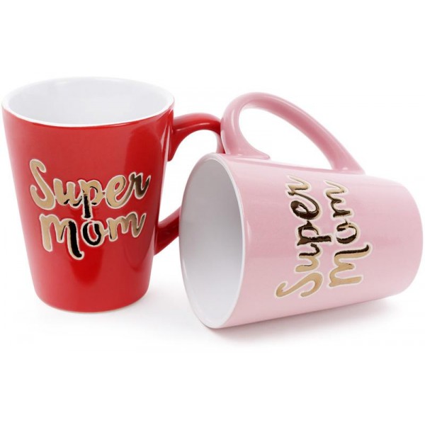 Кружка керамічна "Super Mom" 340мл (110154)