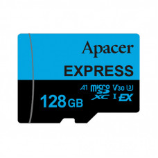 Карта памяти Apacer 128GB microSDXC class 10 UHS-I U3 V30 A1 Express (AP128GMCEXG3X17-RA)