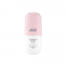 Спрей для очистки 2E PILL 140ml for office equipment +Microfibre 20 cm, white-pink (2E-SK140PN)