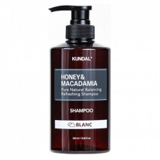 Шампунь Kundal Honey & Macadamia Nature Shampoo Blanc 500 мл (8809568746212)