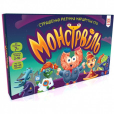 Настольная игра Монстрвиль. Очень умная маршрутная игра 124036 на укр. языке
