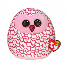 Мягкая игрушка Ty Squish-a-Boos Розовая сова Pinky 20 см (39300)
