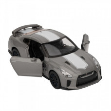 Модель автомобиля "Nissan GT-R (R35)" 68469 масштаб 1:32 свет, звук (Серебристый)