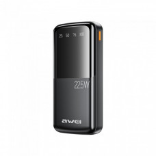 Внешний аккумулятор Power bank AWEI P13K 20000mAh PD22,5W+быстрая зарядка батарея зарядка Черный (108164)