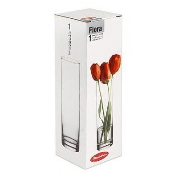 Ваза Flora Циліндр "Класіка" 260мм/80мм 1шт (112164)