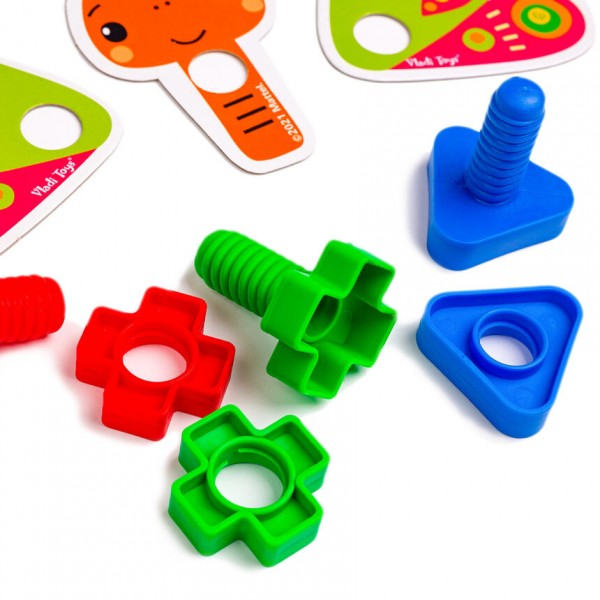 Игра-конструктор "Fisher-Price. Maxi болтики" Vladi Toys VT2905-23 Укр Игра-конструктор "Fisher-Price. Maxi болтики" Vladi Toys VT2905-23 Укр