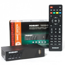 ТВ тюнер Romsat DVB-T2, чипсет GX3235S (T8008HD)