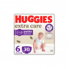 Подгузники Huggies Extra Care Pants 6 15-25 кг 30 шт (5029053582436)