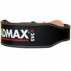 Атлетический пояс MadMax MFB-245 Full leather шкіряний Black L (MFB-245_L)