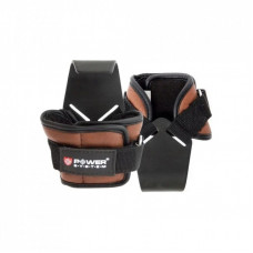 Крюки для тяги на запястья Power System PS-3300 Hooks Brown XL (PS-3300_XL_Brown)