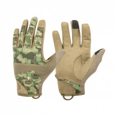 Тактические перчатки Helikon-Tex Range Tactical Gloves - PenCott WildWood / Coyote A, S (RK-RNG-PO-4511A-B03)