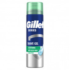 Гель для бритья Gillette Series Sensitive Skin Для чувствительной кожи 200 мл (3014260214692)