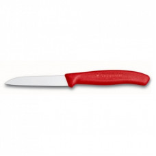 Кухонный нож Victorinox SwissClassic для чистки 8см, красный (6.7401)