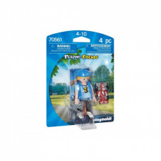 Конструктор Playmobil Playmo friends Мальчик с автомобилем (70561)