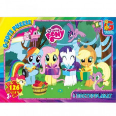 Детский пазл "My little Pony" MLP012 плакат 117 элементов