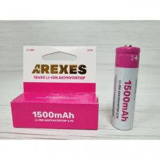 Аккумулятор Arexes 18650 Li-Ion 1500 mAh, 3.7v (107274)